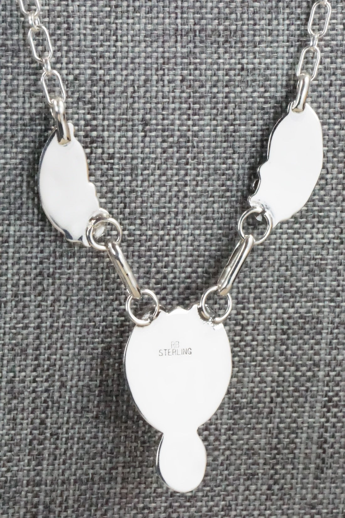 Onyx, Sterling Silver Necklace - Roger Pino