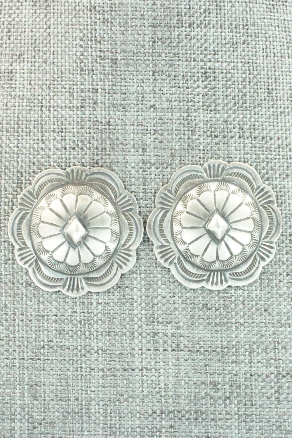 Sterling Silver Earrings - Arnold Blackgoat