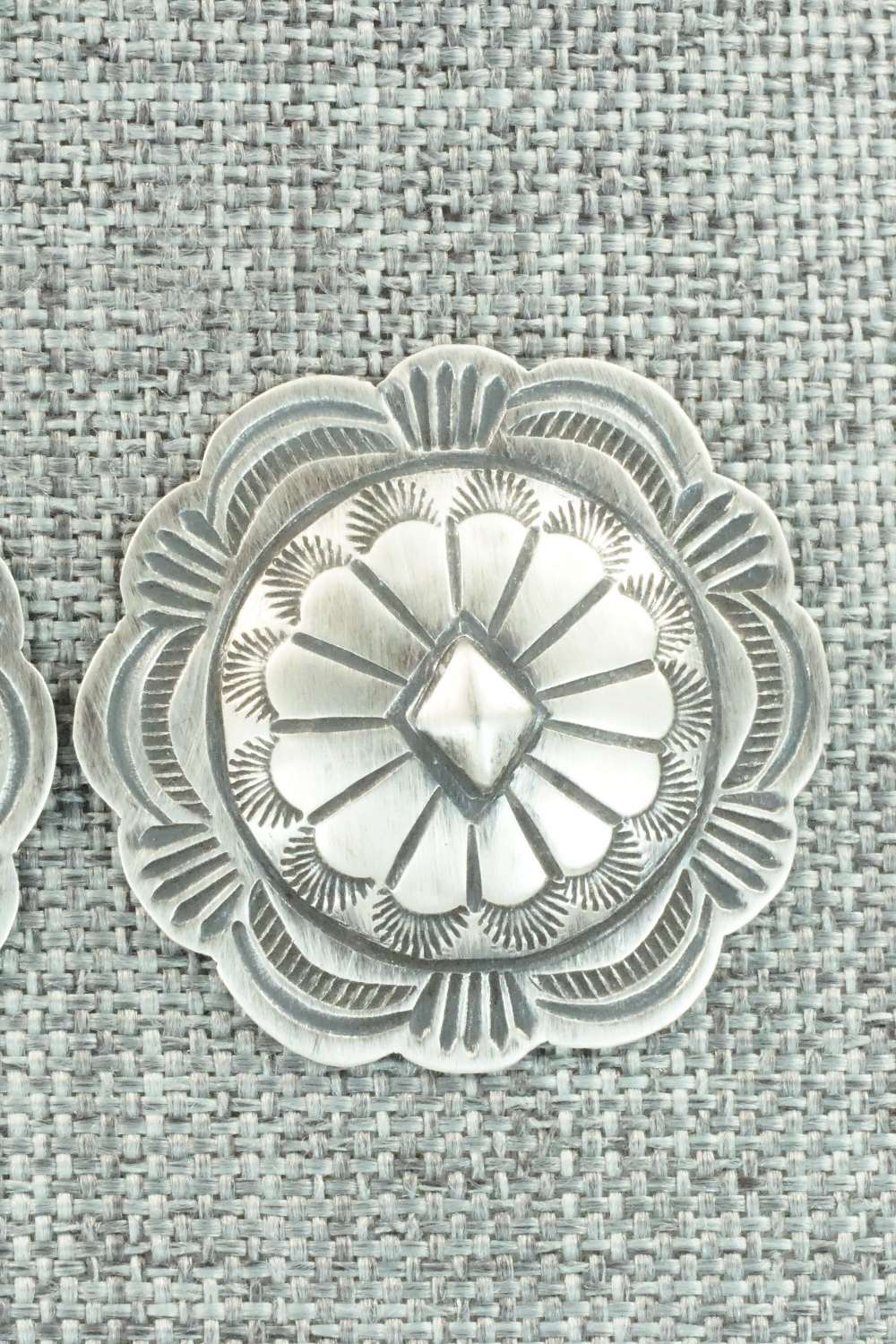 Sterling Silver Earrings - Arnold Blackgoat