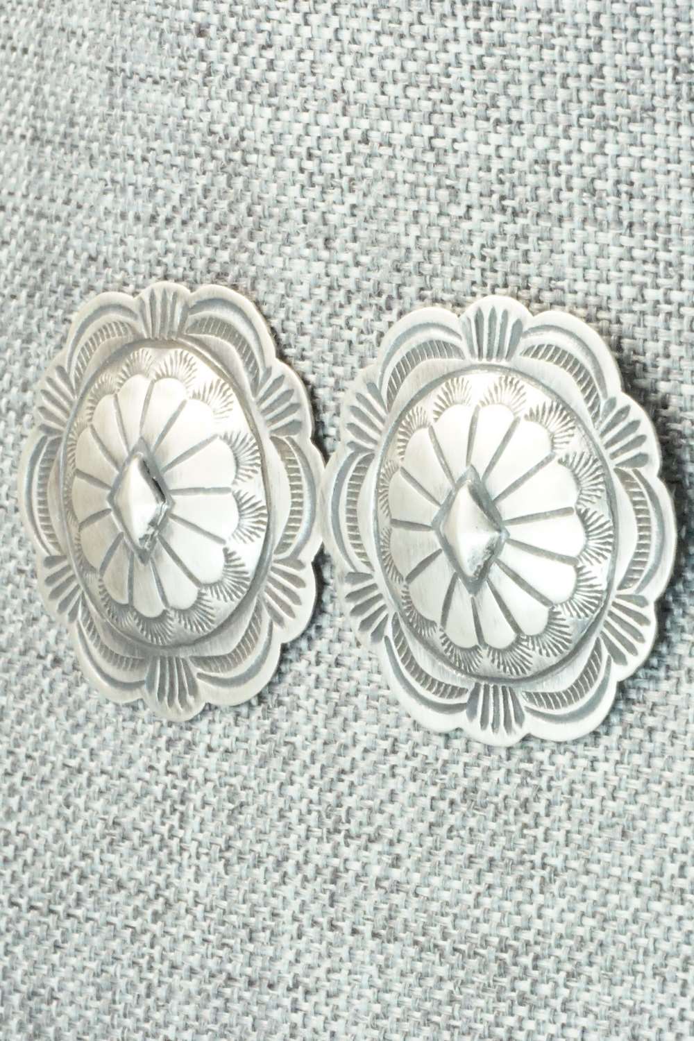 Sterling Silver Earrings - Arnold Blackgoat