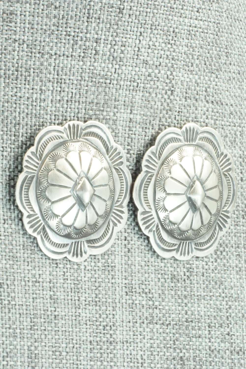 Sterling Silver Earrings - Arnold Blackgoat