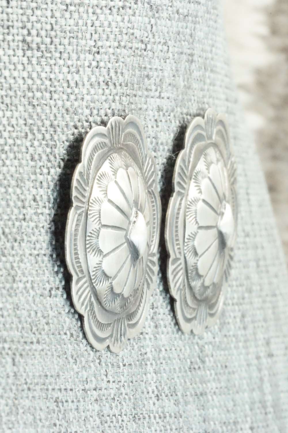 Sterling Silver Earrings - Arnold Blackgoat