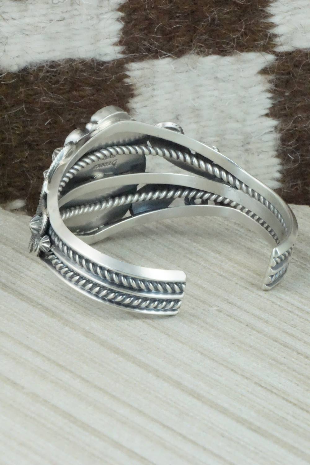 Turquoise & Sterling Silver Bracelet - Derrick Gordon