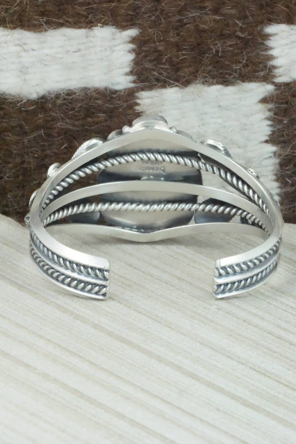 Turquoise & Sterling Silver Bracelet - Derrick Gordon