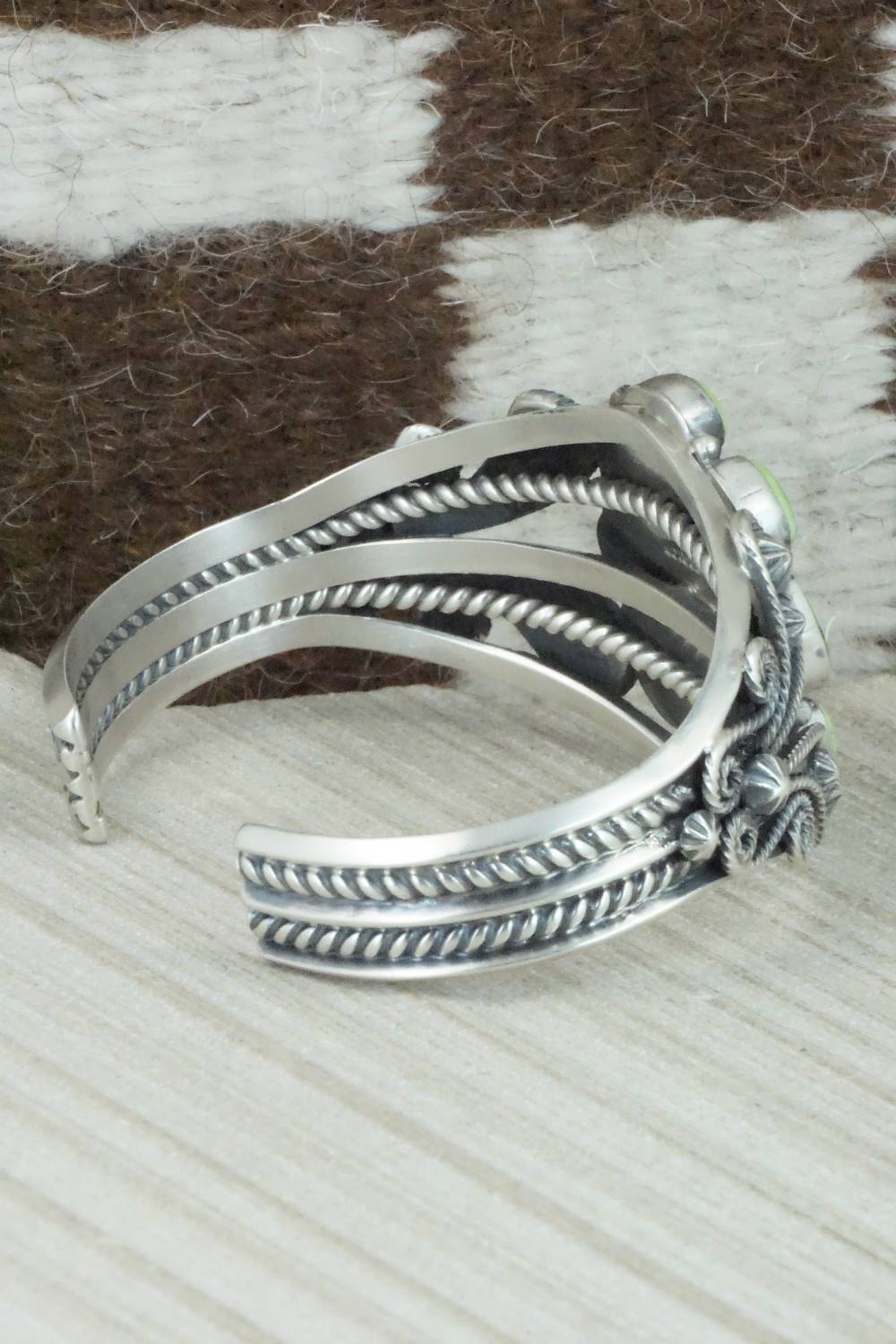 Turquoise & Sterling Silver Bracelet - Derrick Gordon