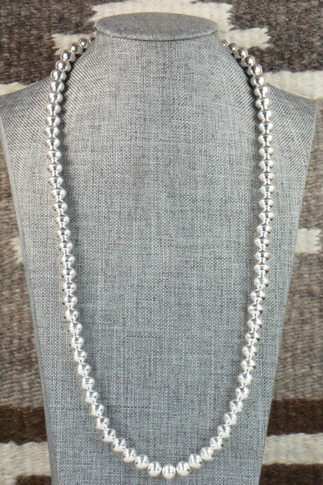 Sterling Silver Navajo Pearl Necklace - Tonisha Haley