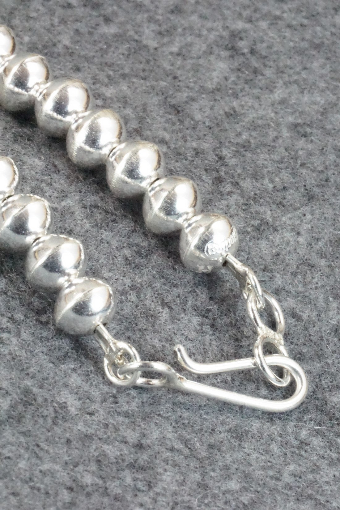 Sterling Silver Navajo Pearl Necklace - Tonisha Haley