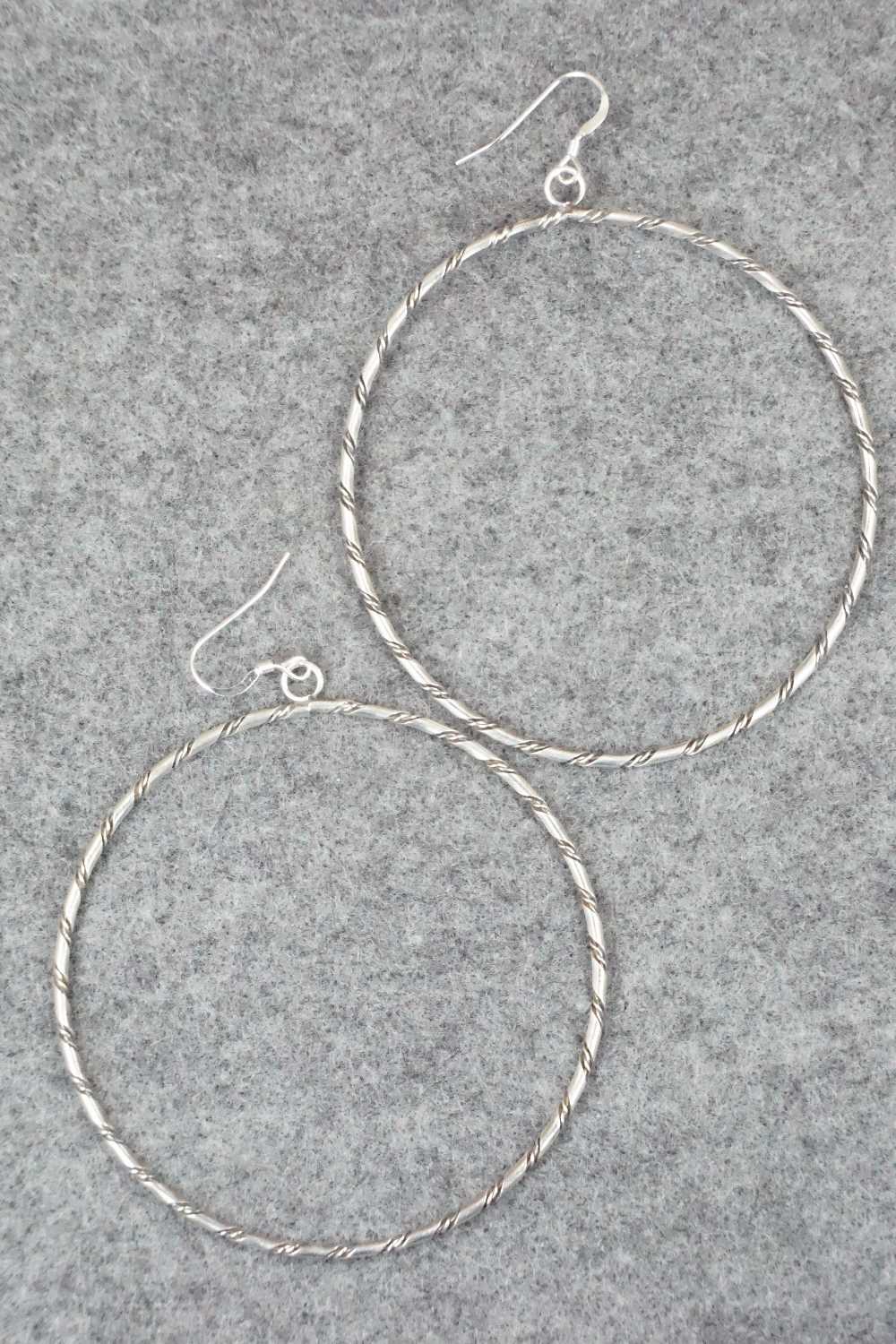 Sterling Silver Earrings - Katrina Tsosie