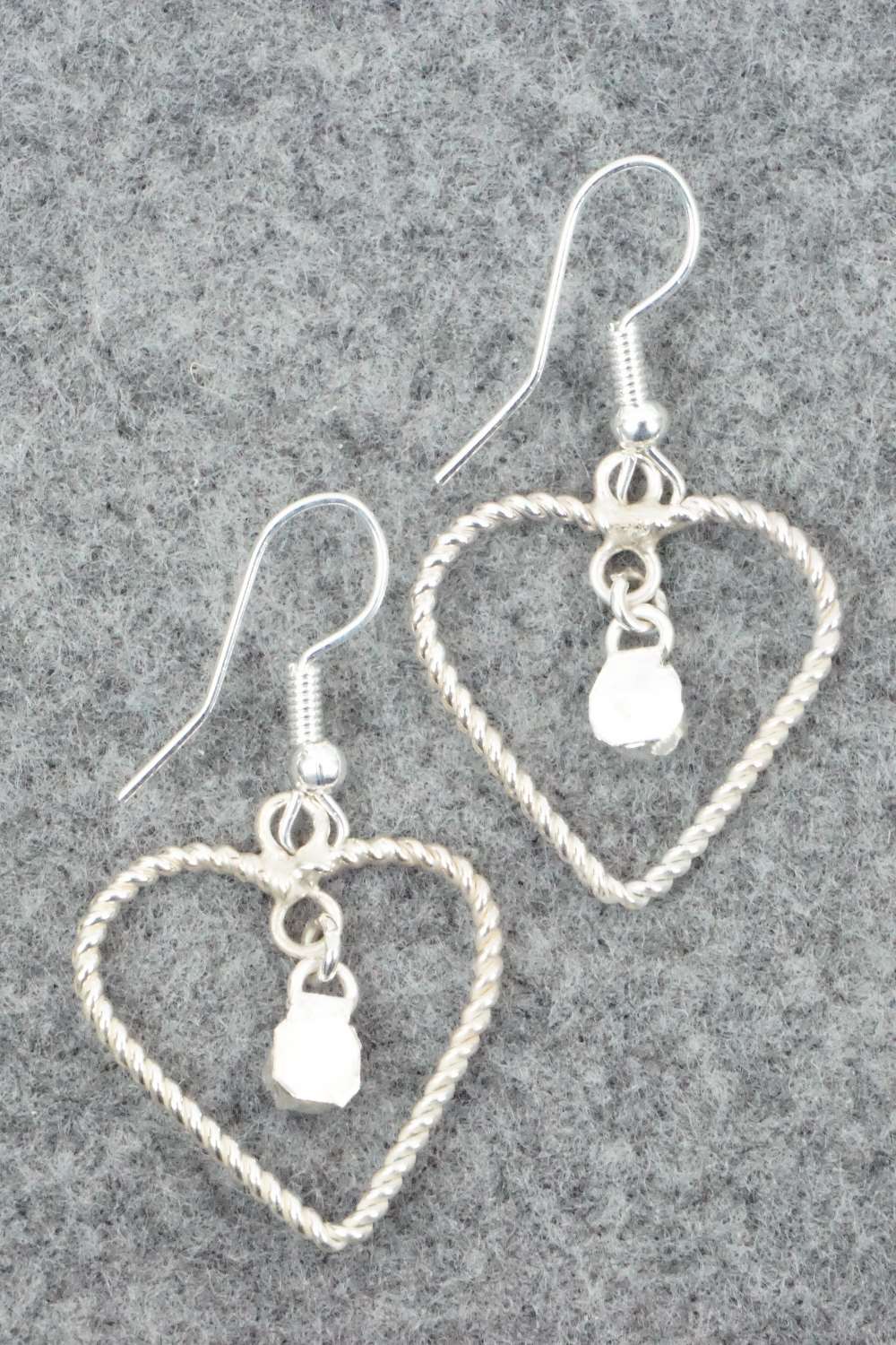 Turquoise & Sterling Silver Earrings - Sylvia Chee