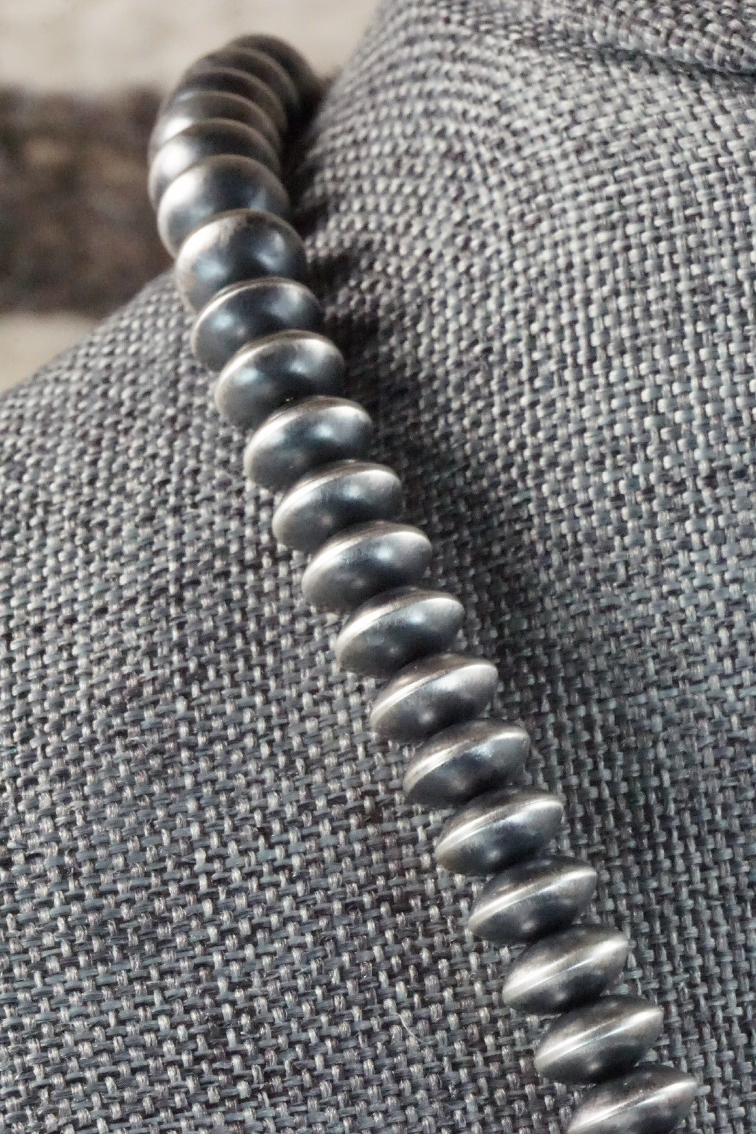 Sterling Silver Navajo Pearl Necklace - Jan Mariano