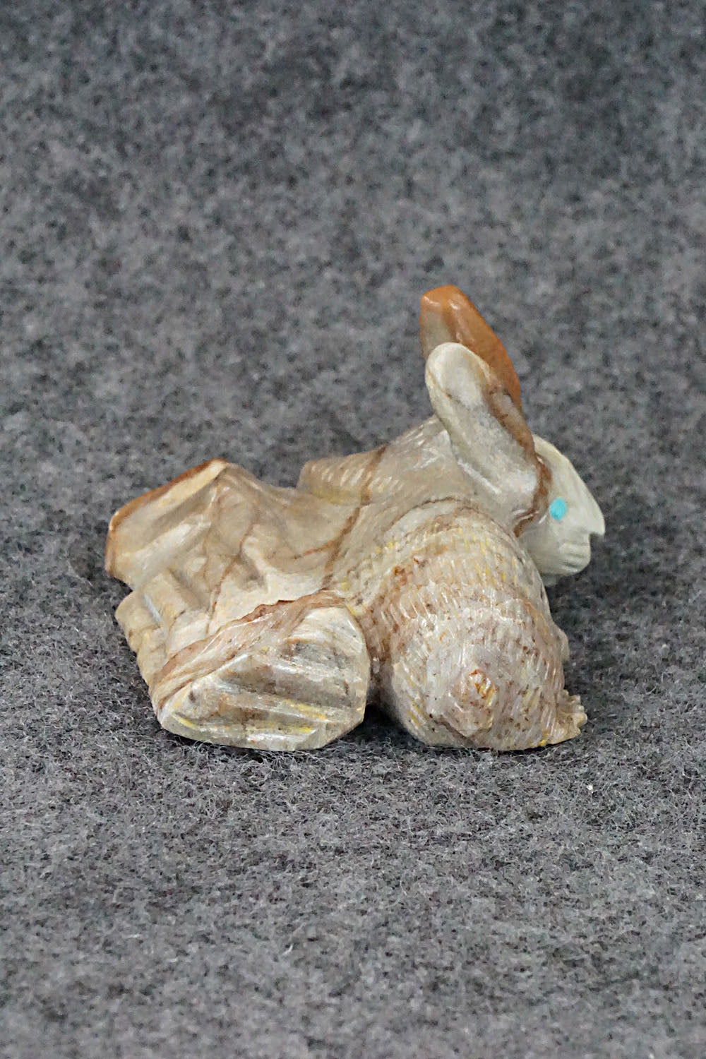 Rabbit Zuni Fetish Carving - Lance Cheama