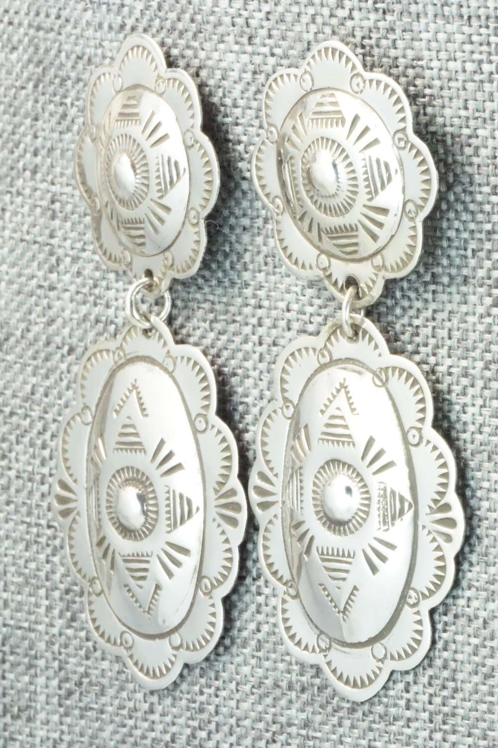 Sterling Silver Earrings - Joan Begay