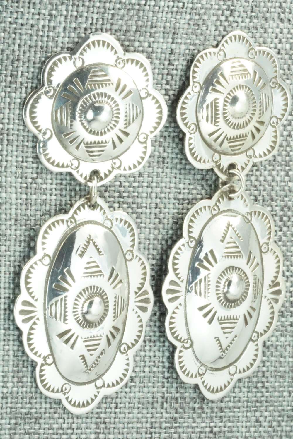 Sterling Silver Earrings - Joan Begay