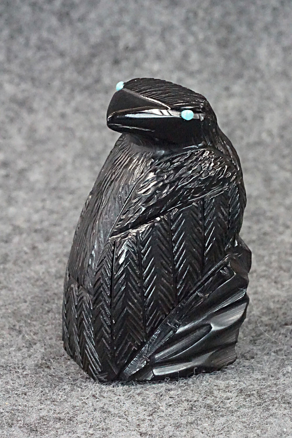 Crow Zuni Fetish Carving - Mike Tucson