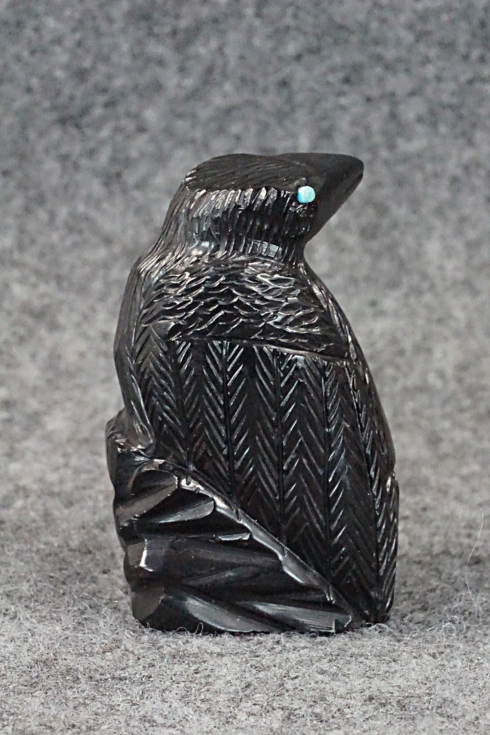 Crow Zuni Fetish Carving - Mike Tucson