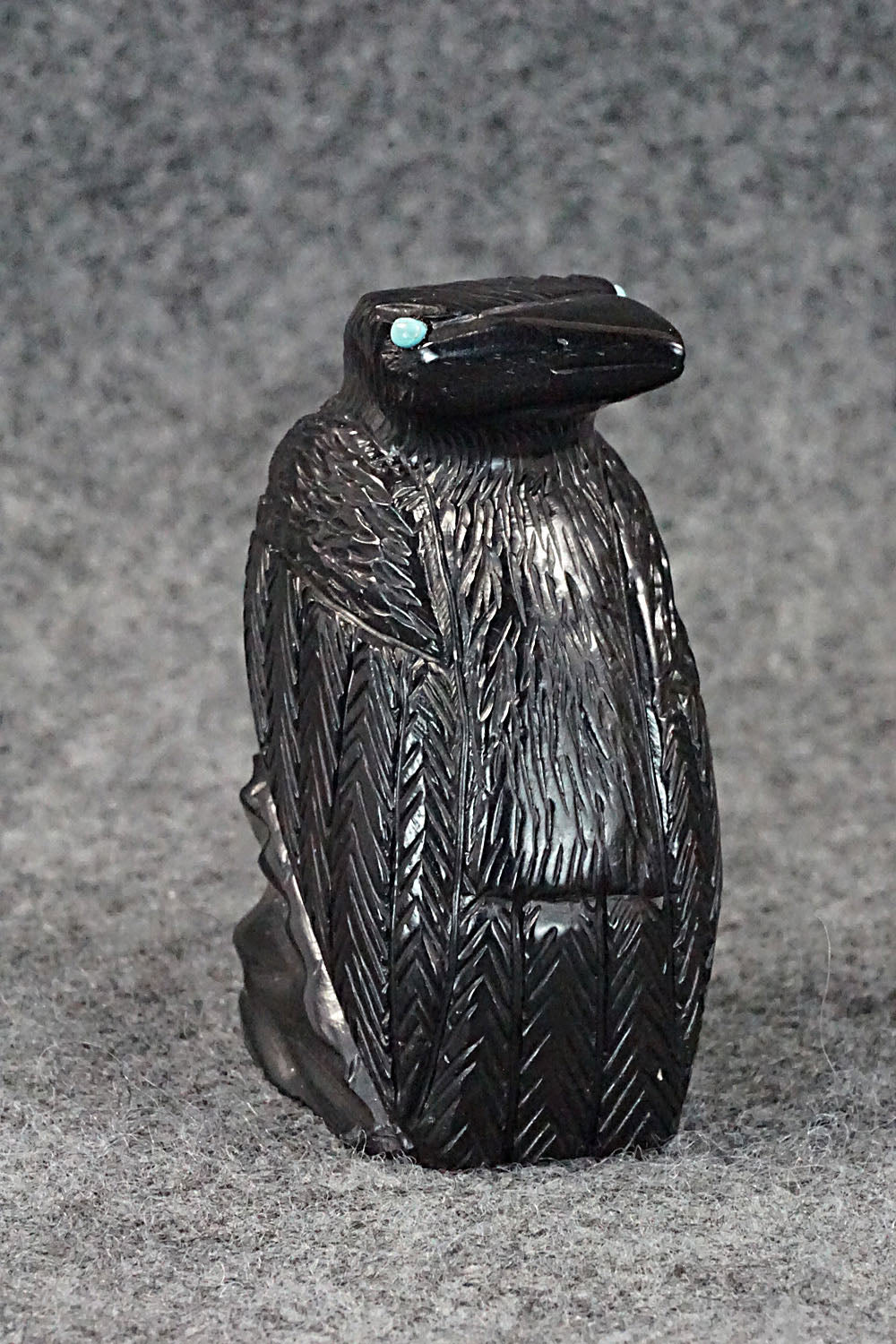 Crow Zuni Fetish Carving - Mike Tucson