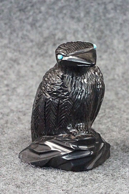 Crow Zuni Fetish Carving - Mike Tucson