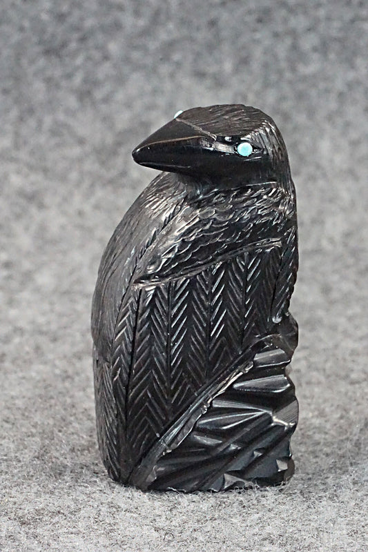 Crow Zuni Fetish Carving - Mike Tucson