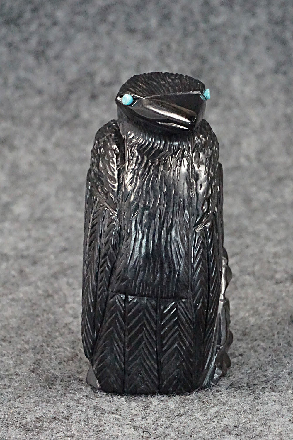 Crow Zuni Fetish Carving - Mike Tucson