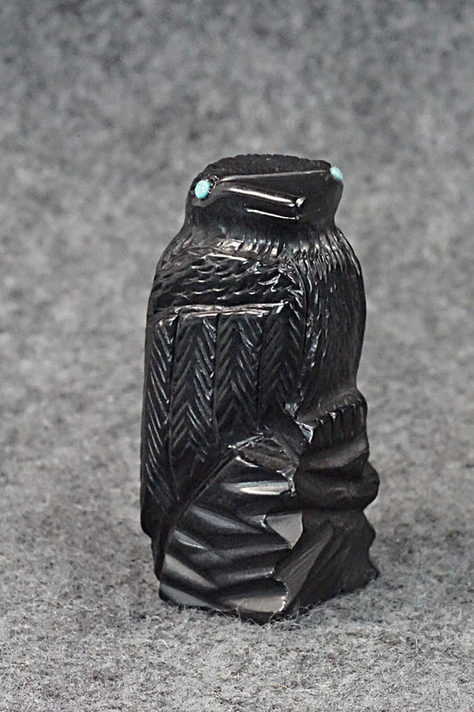 Crow Zuni Fetish Carving - Mike Tucson
