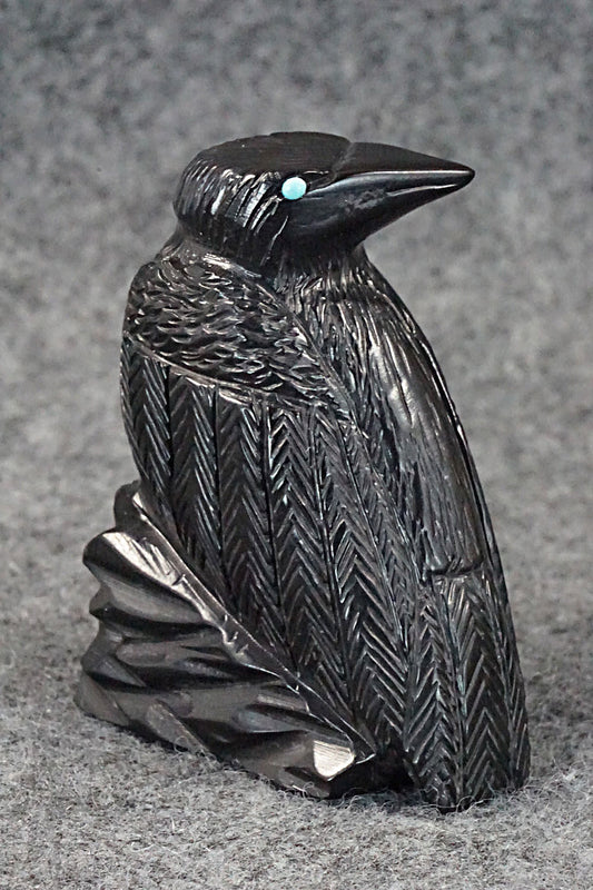 Crow Zuni Fetish Carving - Mike Tucson