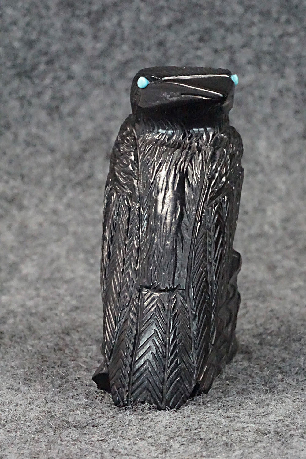 Crow Zuni Fetish Carving - Mike Tucson