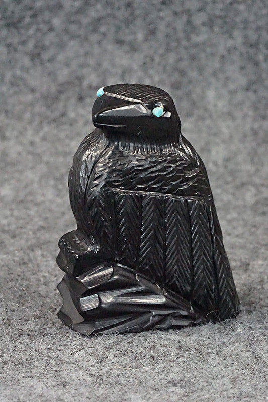 Crow Zuni Fetish Carving - Mike Tucson