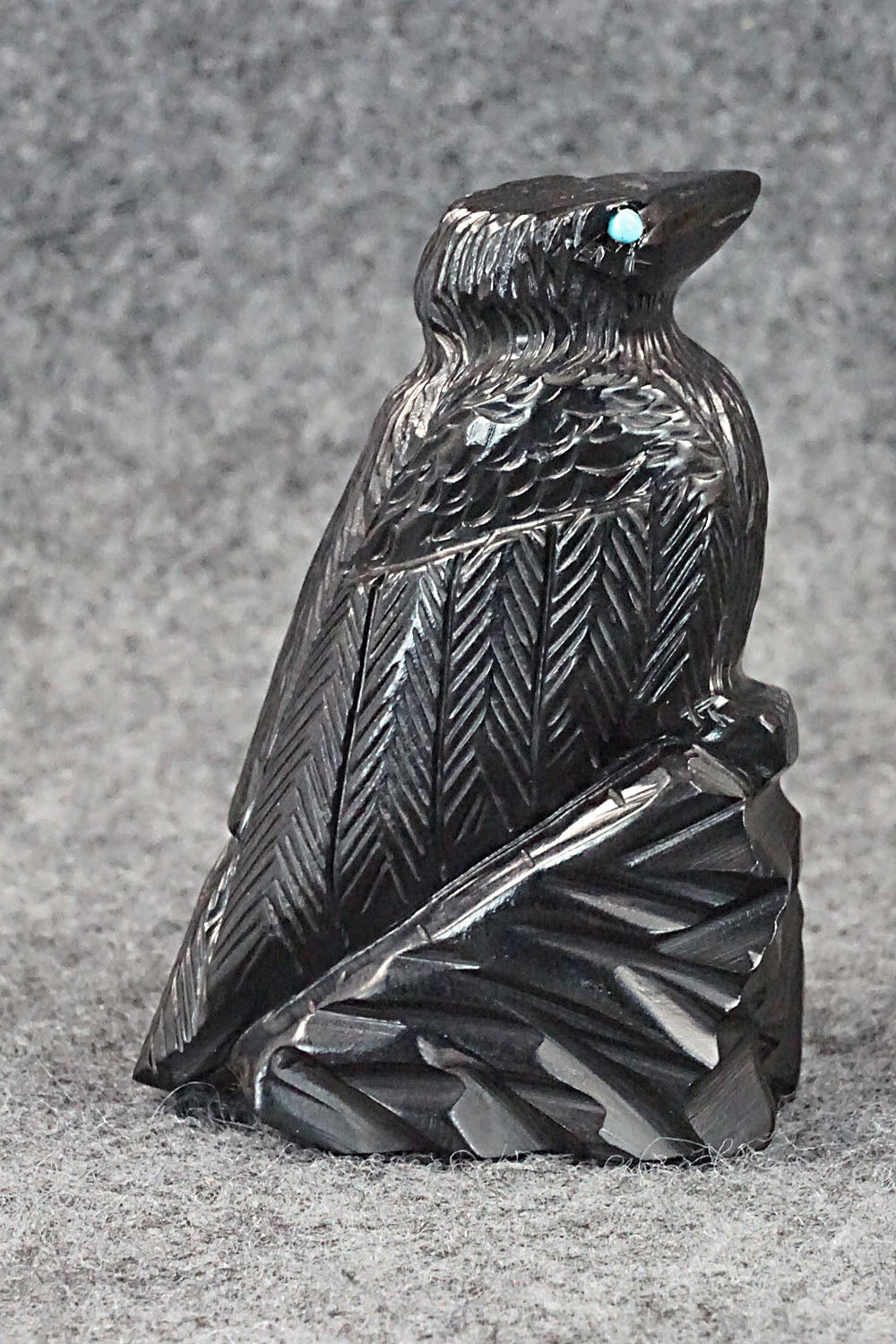 Crow Zuni Fetish Carving - Mike Tucson