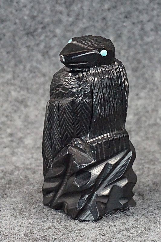 Crow Zuni Fetish Carving - Mike Tucson