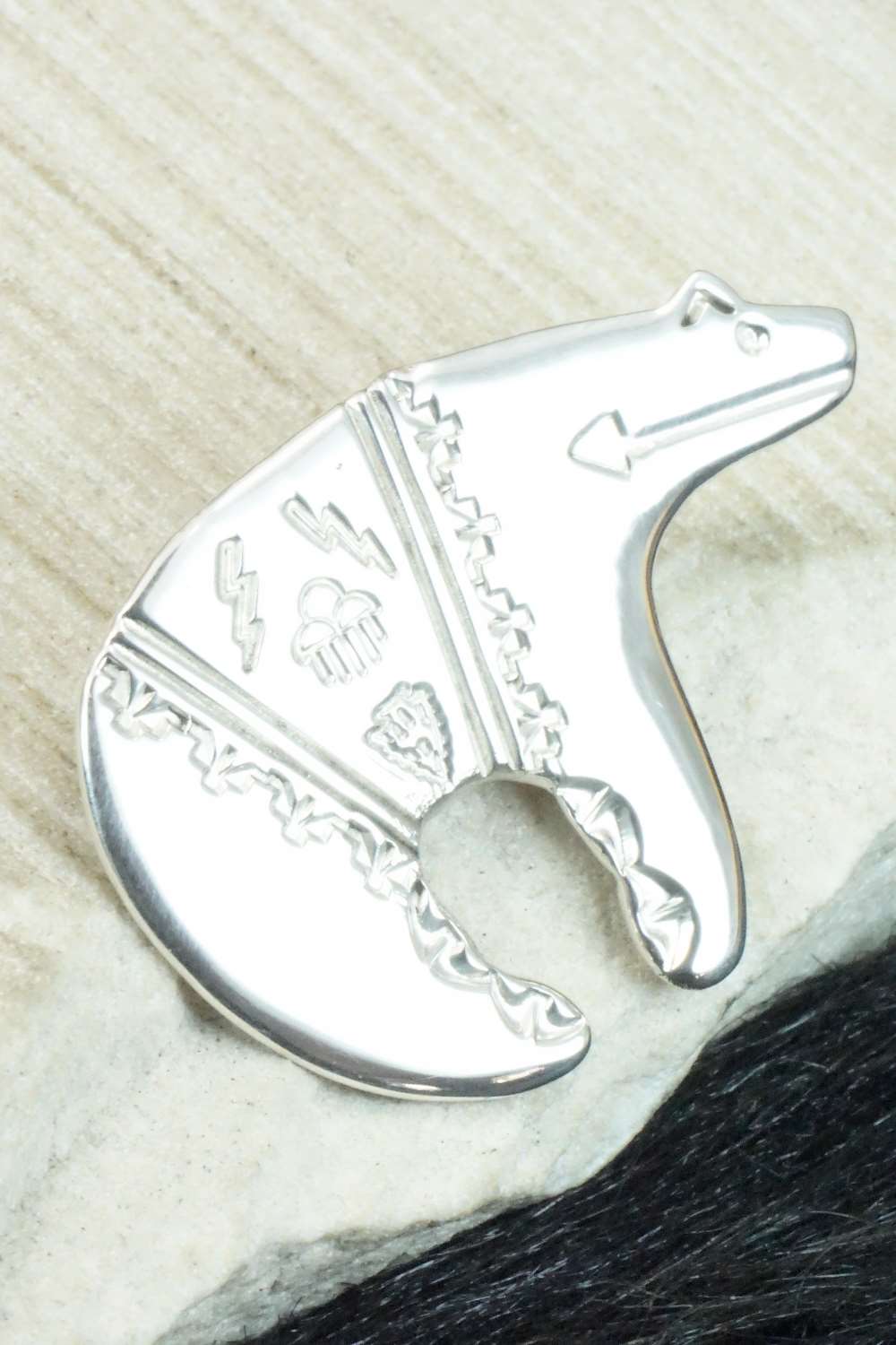 Sterling Silver Pendant - Allison Manuelito