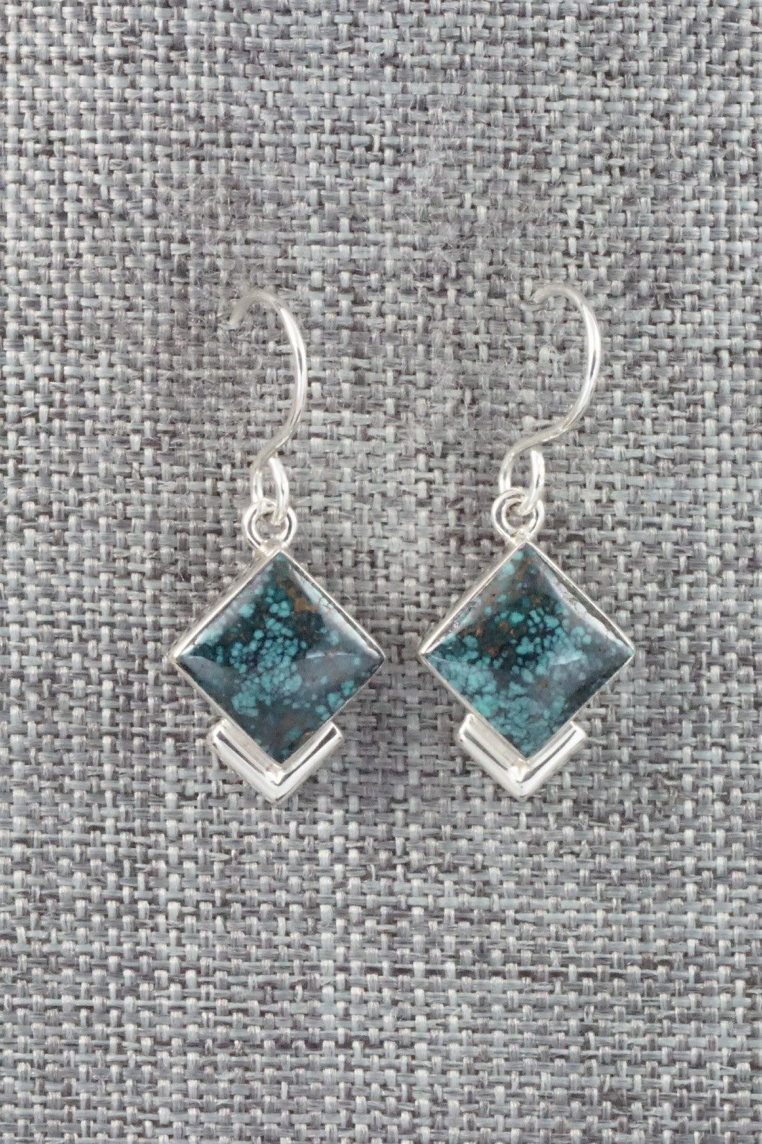 Turquoise & Sterling Silver Earrings - Cathy Webster