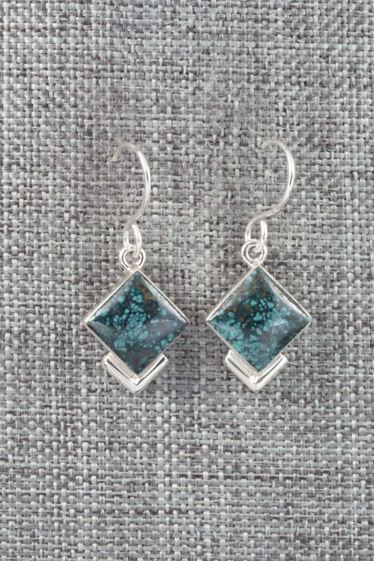 Turquoise & Sterling Silver Earrings - Cathy Webster