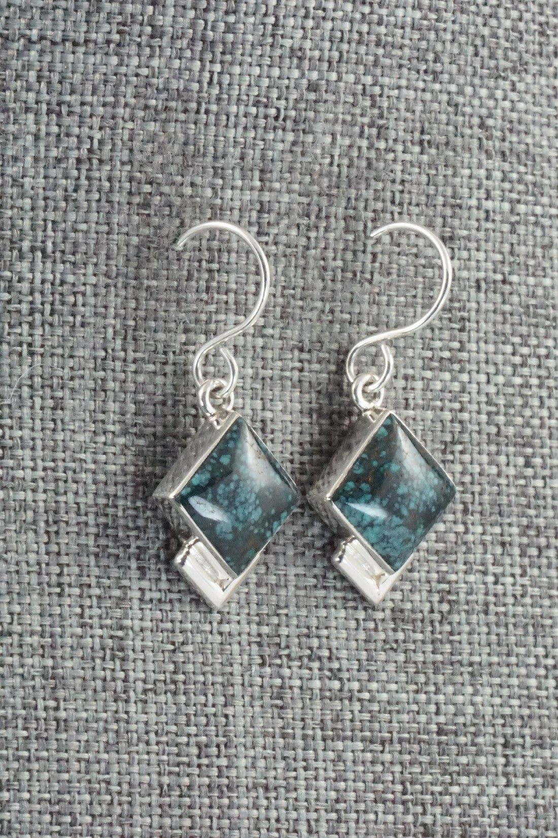 Turquoise & Sterling Silver Earrings - Cathy Webster