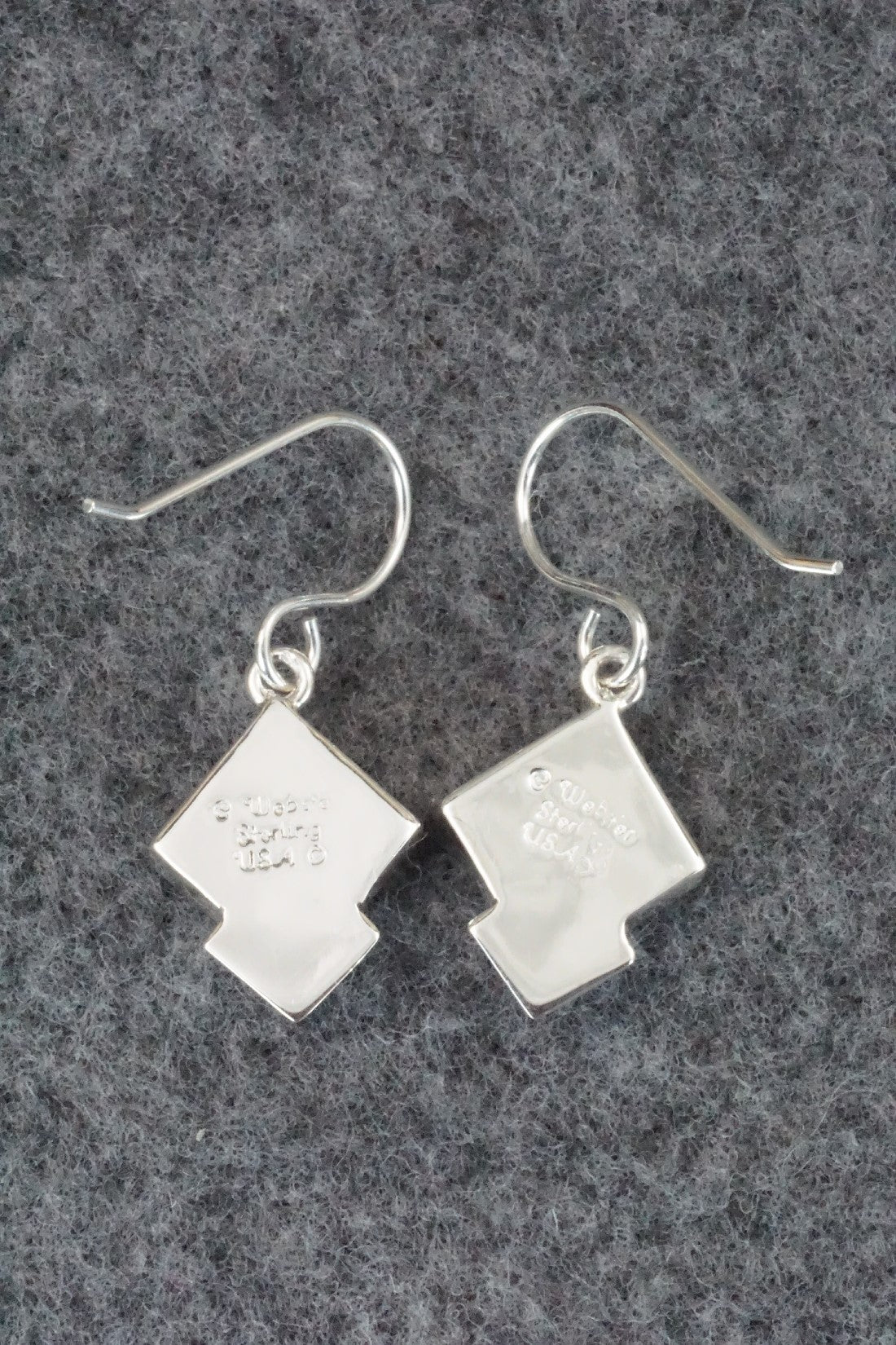 Turquoise & Sterling Silver Earrings - Cathy Webster