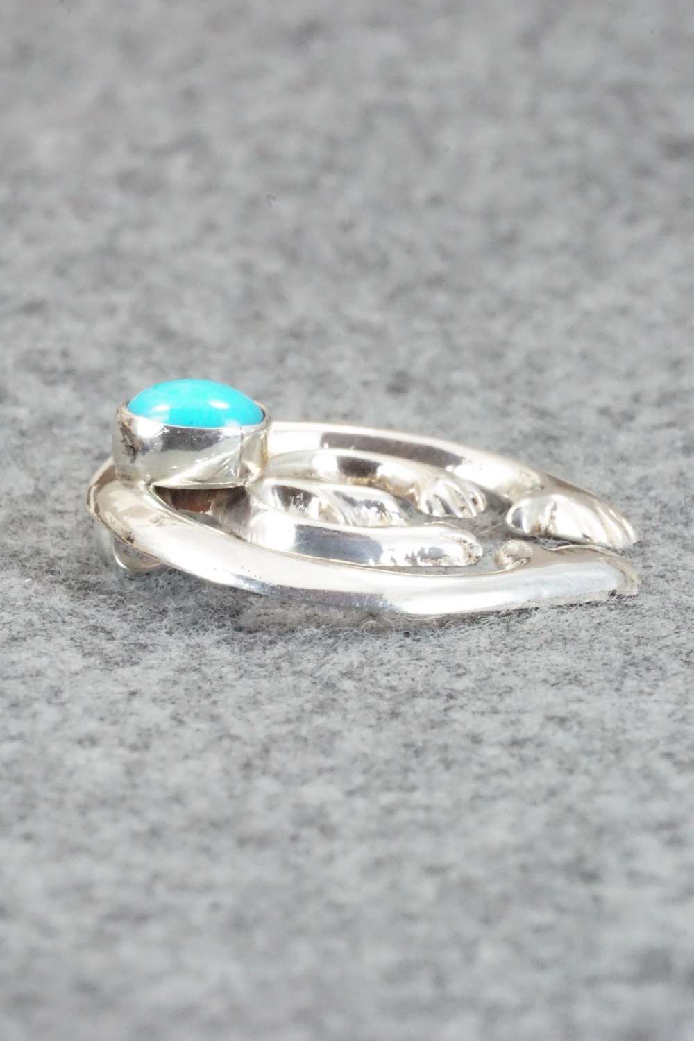 Turquoise & Sterling Silver Pendant - Mildred Parkhurst