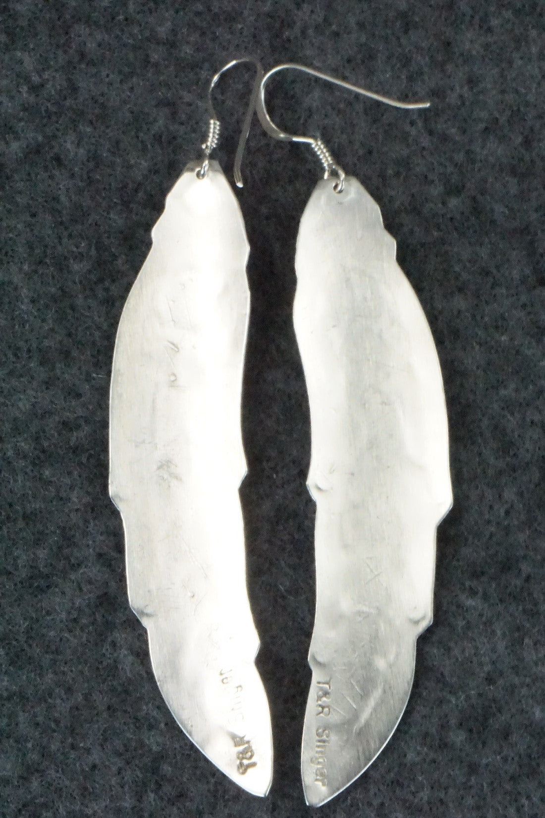 Turquoise and Sterling Silver Earrings - Rosita Singer