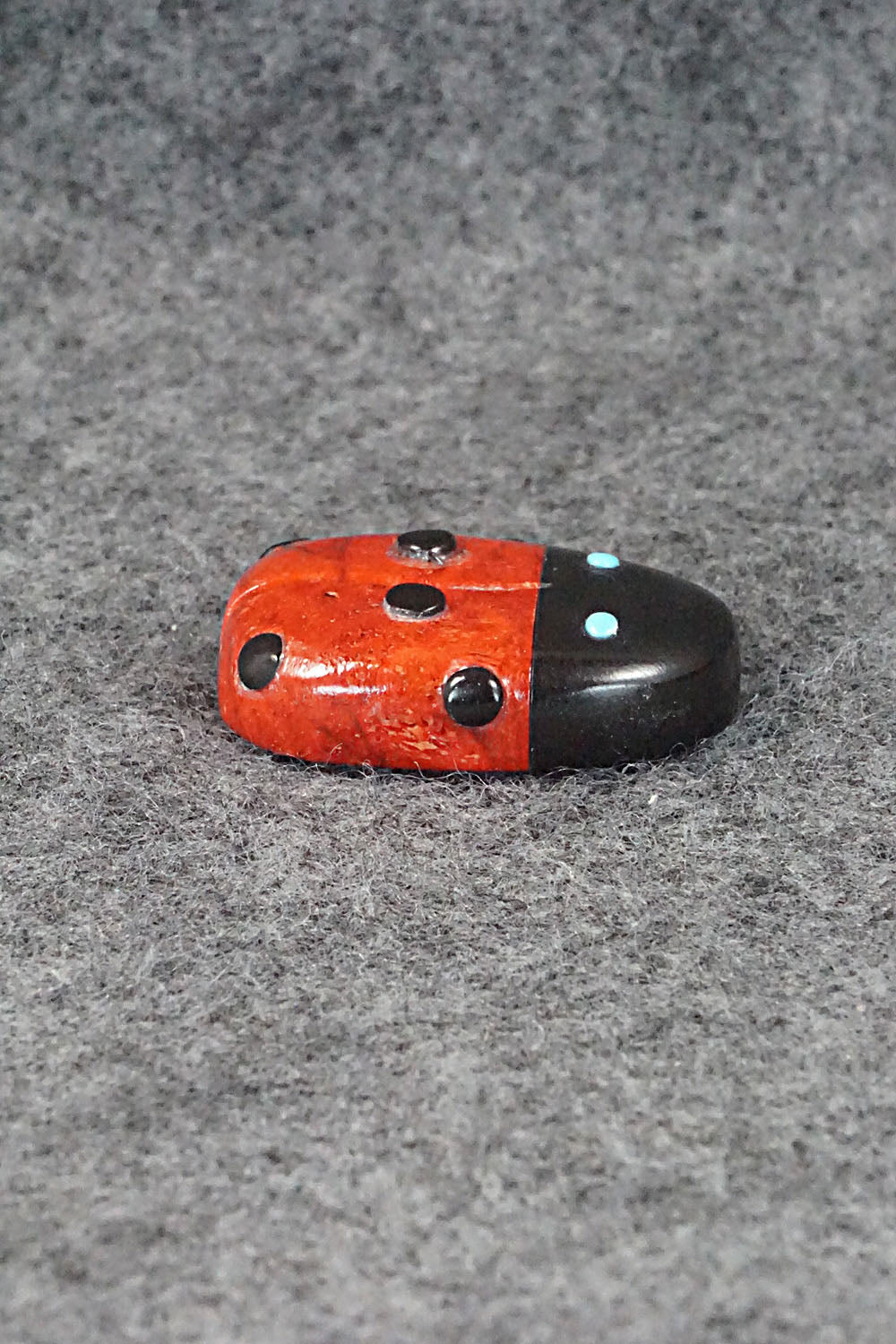 Lady Bug Zuni Fetish Carving - Reynold Lunasee