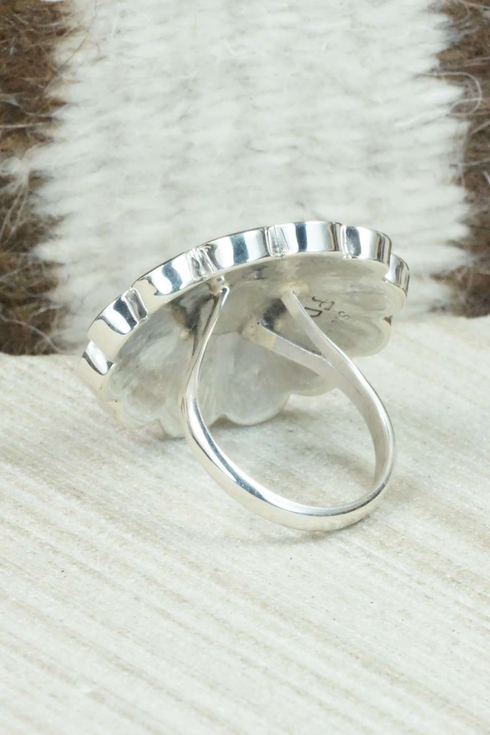 Multi Stone & Sterling Silver Ring - Denise Siutza - Size 7