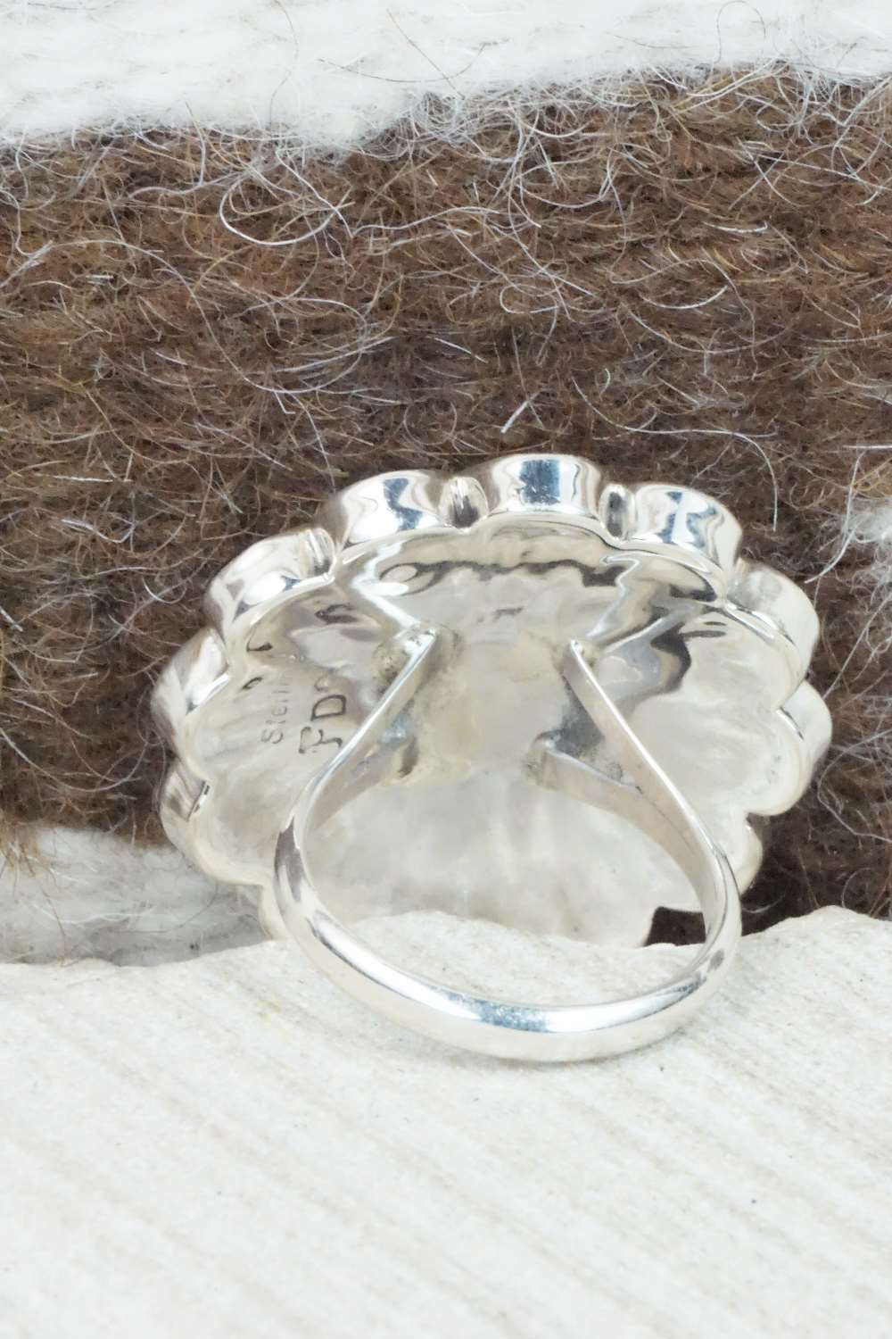 Multi Stone & Sterling Silver Ring - Denise Siutza - Size 7