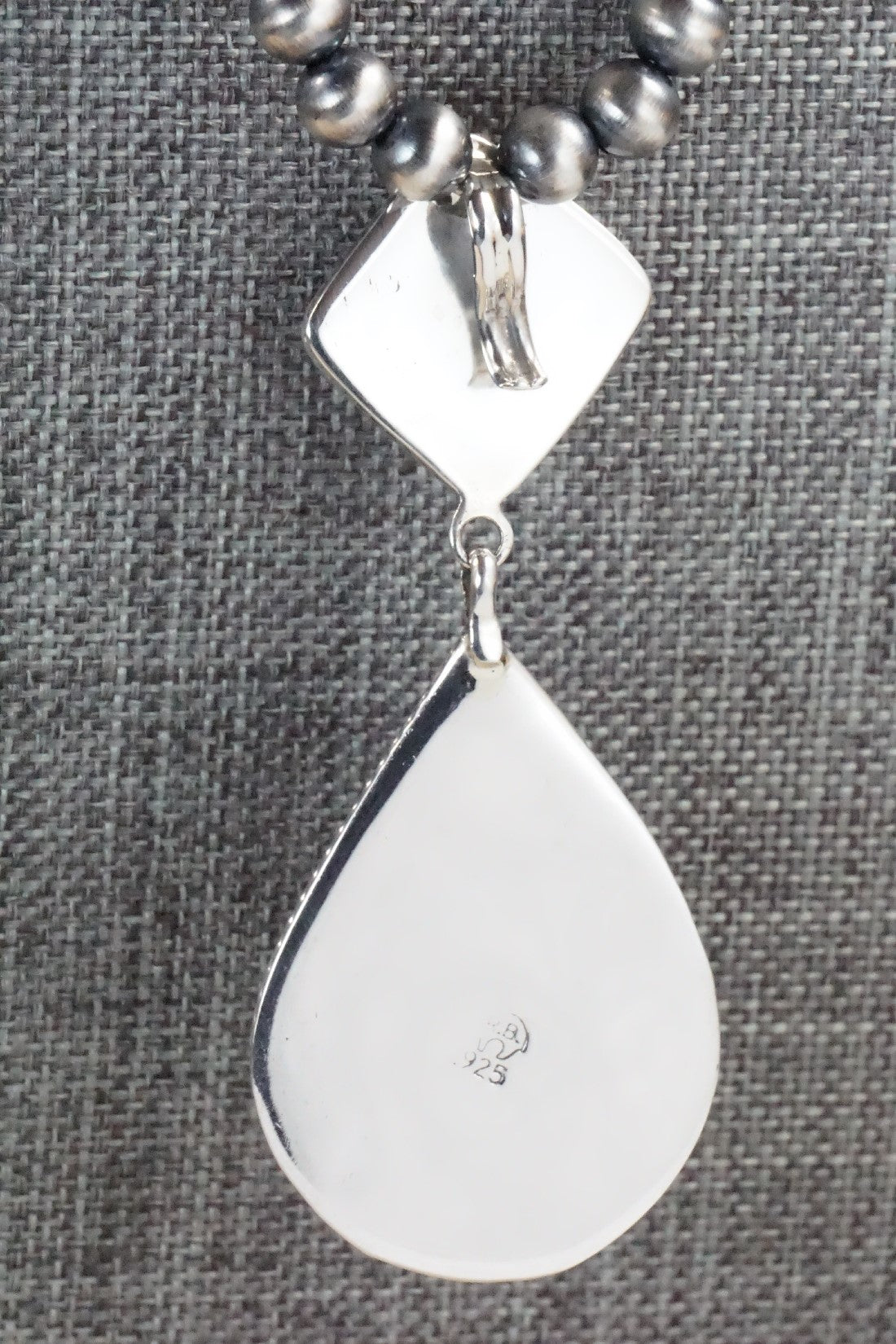 Turquoise & Sterling Silver Necklace - Loretta Delgarito