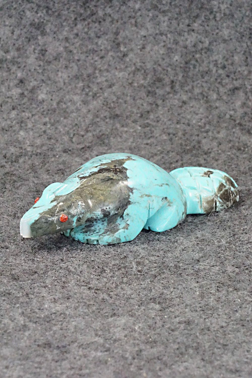 Beaver Zuni Fetish Carving - Reynold Lunasee