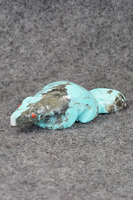 Beaver Zuni Fetish Carving - Reynold Lunasee