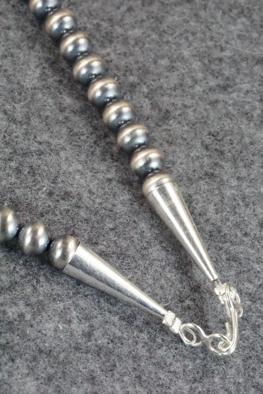 Turquoise & Sterling Silver Necklace - Loretta Delgarito