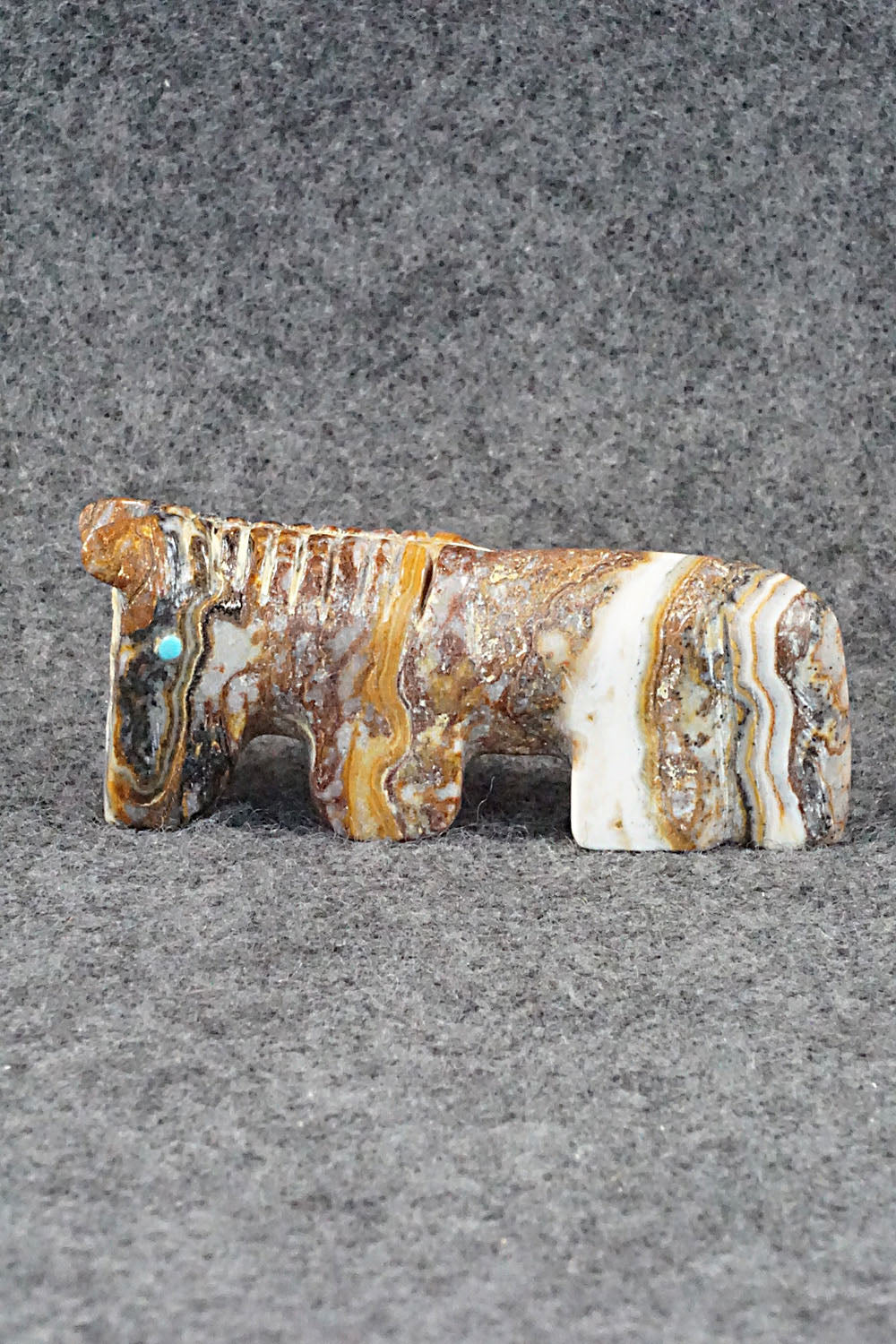 Horse Zuni Fetish Carving - Reynold Lunasee
