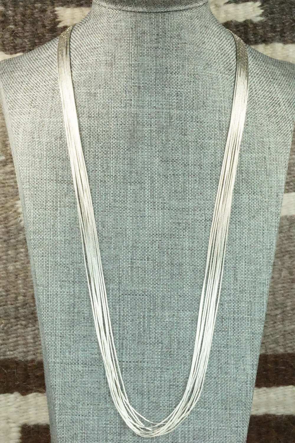 Liquid Silver Necklace - Sterling Silver 30"