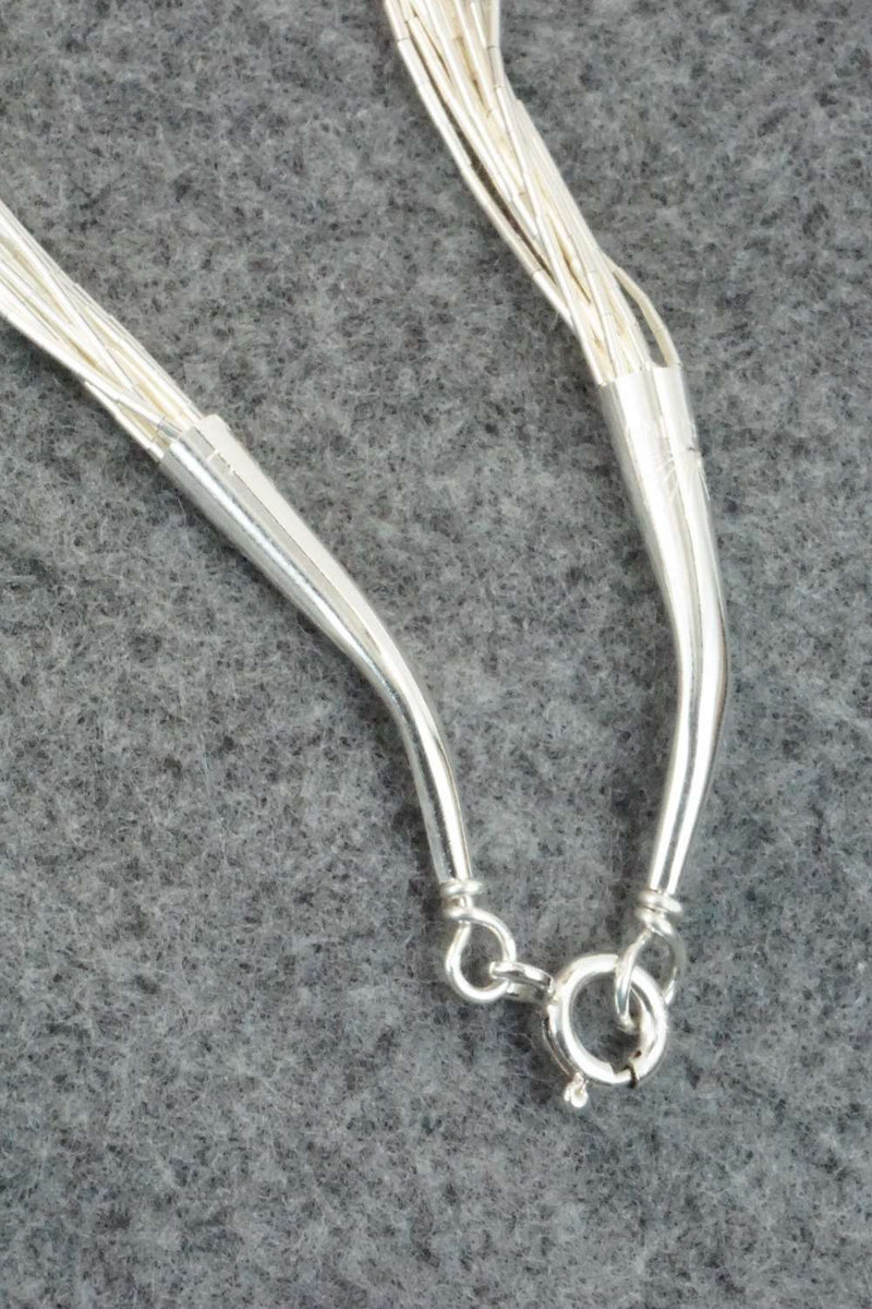 Liquid Silver Necklace - Sterling Silver 30"