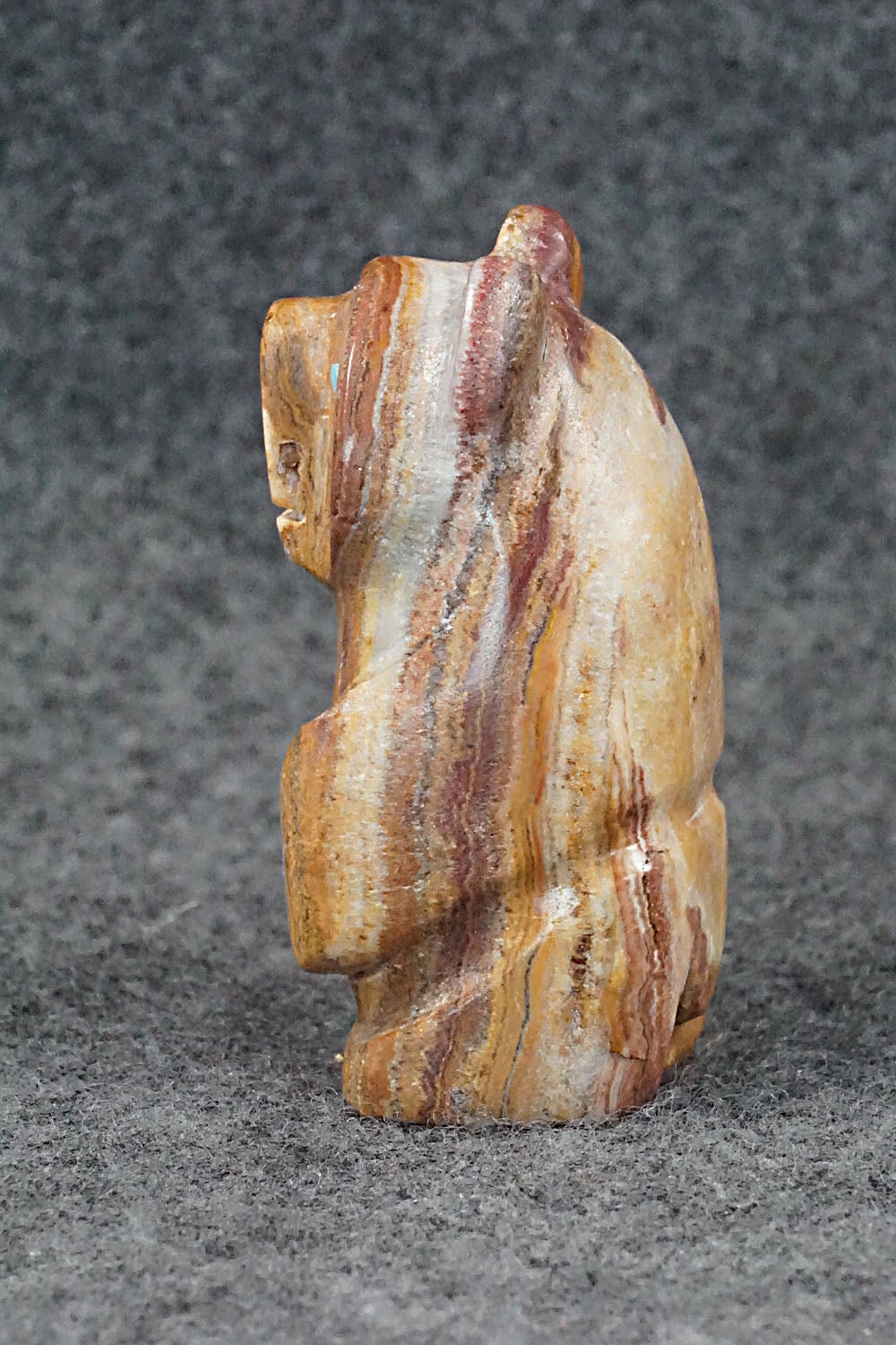 Bear Zuni Fetish Carving - Reynold Lunasee
