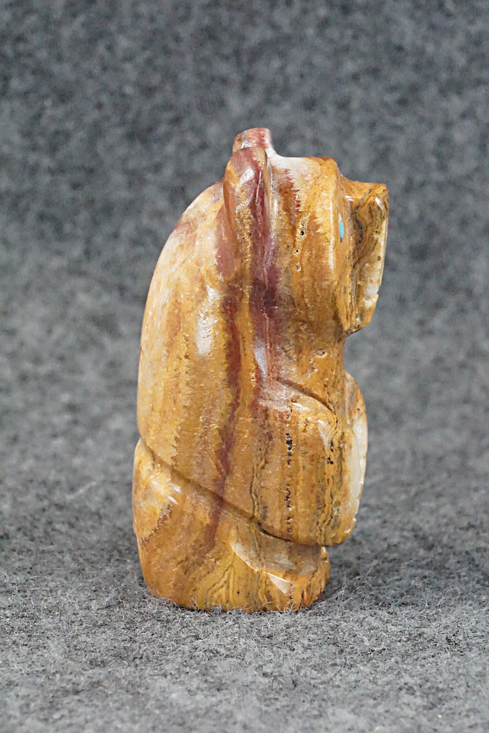 Bear Zuni Fetish Carving - Reynold Lunasee