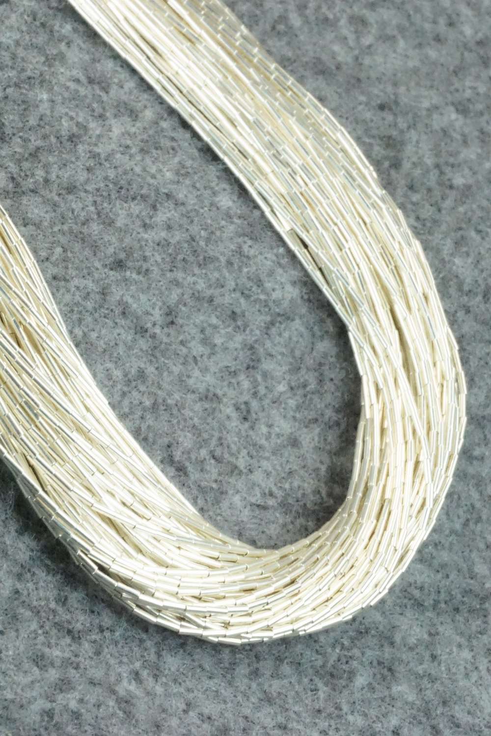Liquid Silver Necklace - Sterling Silver 16"