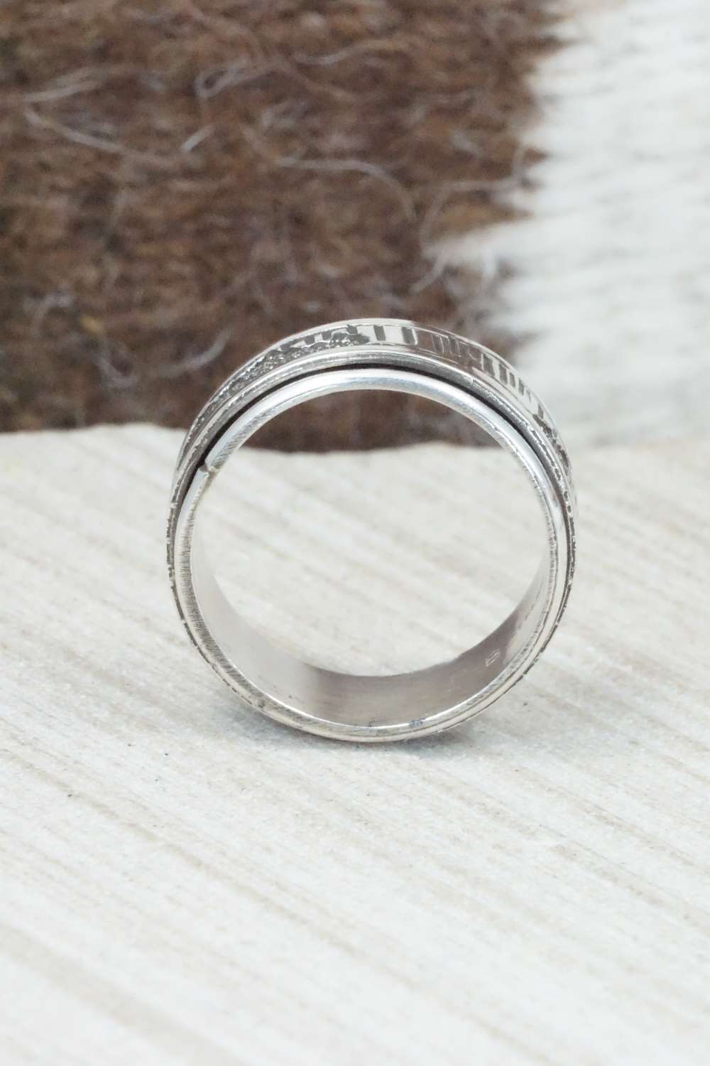 Sterling Silver Ring - Elaine Becenti - Size 9